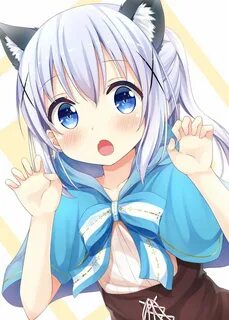 Anime Wolf Girl, Anime Girl Neko, Cute Anime Chibi, Anime Child, Chica Anim...