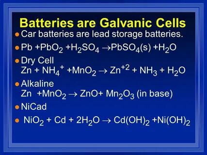 Electrochemistry Applications of Redox. - ppt download