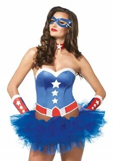 American Super Hero Costume Kit