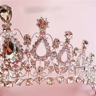 Gorgeous Silver Crystal Bridal Tiara Crown Rhinestone Pagean