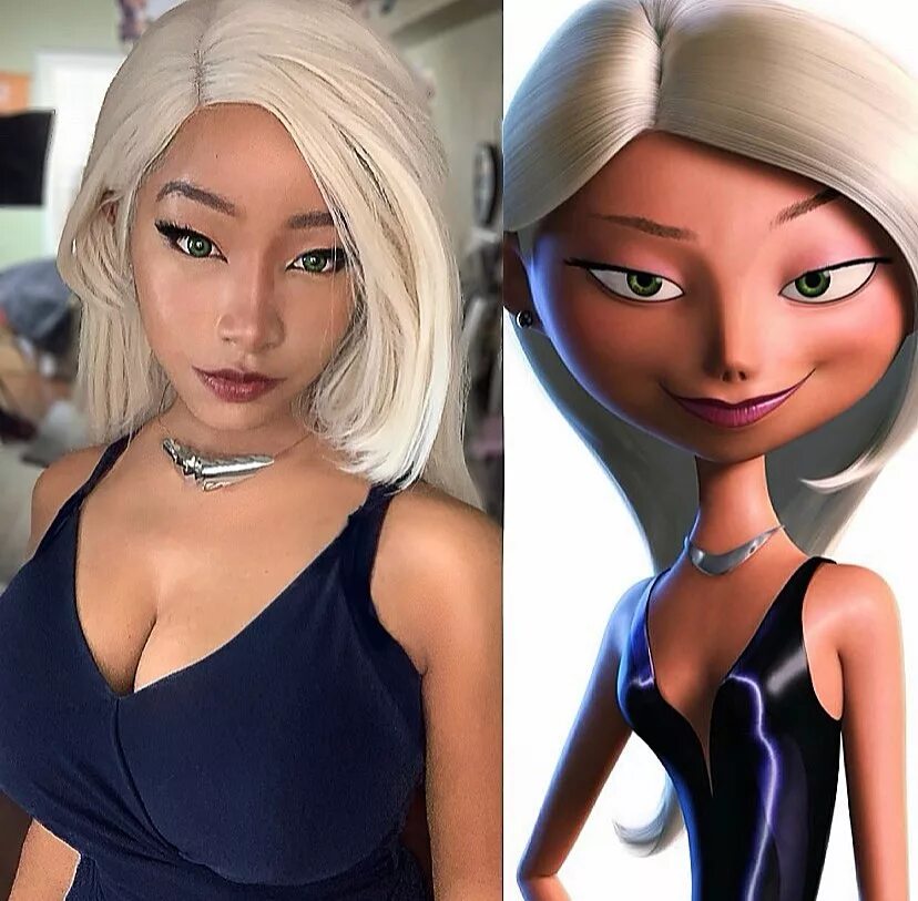 "💥 Mirage - The Incredibles 💥 * * Thought I reattempt at cosplaying Mirage...