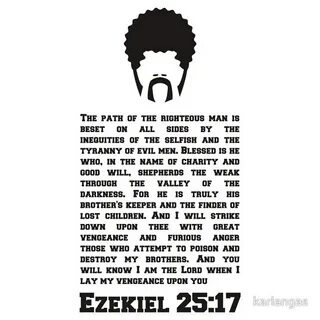 Ezekiel 25 : 17 (PULP FICTION) Pulp fiction quotes, Pulp fic