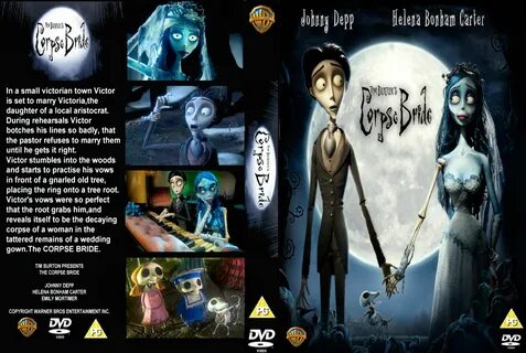 COVERS.BOX.SK ::: corpse bride (2005) - high quality DVD / B