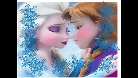 Frozen Elsa kiss Anna Videos For Little Kids - YouTube