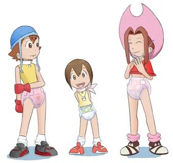 Digimon season 1 diapers - Weasyl