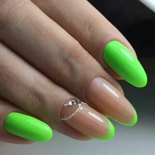 Neon Green Nail Art Neon nails, Neon green nails, Green nail