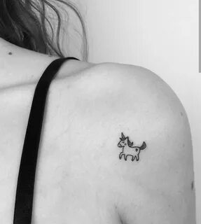 Pin by Eyvelis Nicole on tatoo Unicorn tattoos, Tattoos, Min