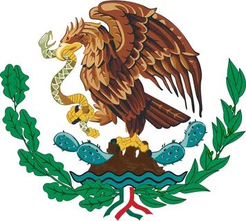 Emblem Of Mexico Clipart - Large Size Png Image - PikPng