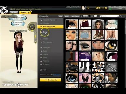 Imvu Account for Trade 2015 -Open- - YouTube