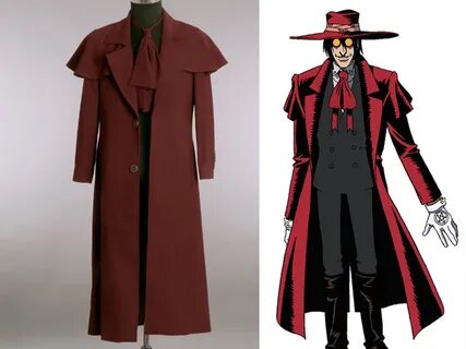 Hellsing Alucard Cosplay Costume Set Vampire Hunter Kostüm H