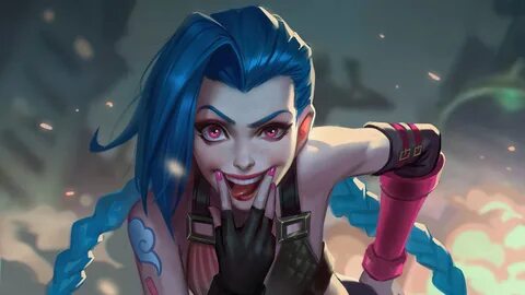 Jinx LoL Wallpaper 4K PC Desktop #9211e