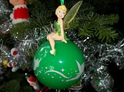 Tinkerbell ornament. Disney christmas ornaments, Tinkerbell 