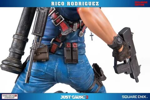 Just Cause 3 - Rico Rodriguez Statue by Gaming Heads - The Toyark - News