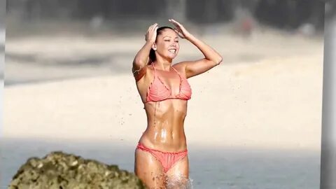 Dancing With the Star's Kym Johnson Dons a Bikini in Hawaii 