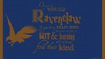 Ravenclaw Wallpaper by Niongi on deviantART Ravenclaw, Wallp