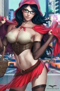 Wallpaper : cosplay, anime, comics, Little Red Riding Hood, 