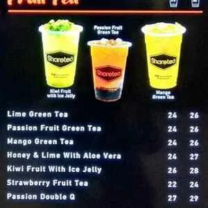 Sharetea - Plaza Semanggi Menu, Updated Menu for Sharetea - 