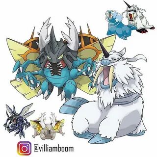 Digimon x Pokemon 😍 Which one is your favorite? 🤔 . . Credit