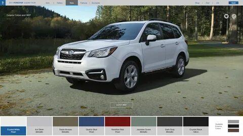 Subaru Forester Colors Options 2017 Subaru Forester
