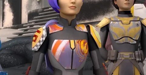 TUTORIAL - Sabine Wren chest armour paint and design templat