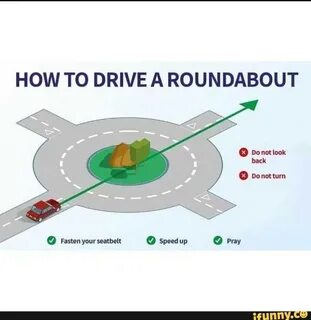 HOW TO DRIVE A ROUNDABOUT @ Fasten your seatbelt @ Speedup @