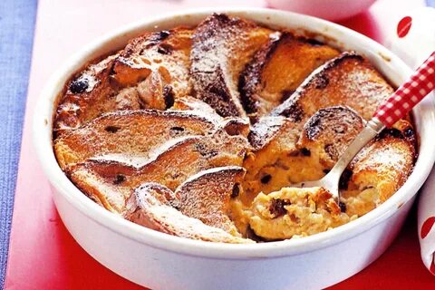 Rum and raisin bread and butter pudding Recip