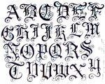 Imagenes de letras goticas, Diseños de letras, Letras para t