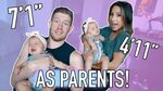 UPDATE: 7ft TALL GUY & 4ft TALL GIRL HAVE TWIN BABIES! - You