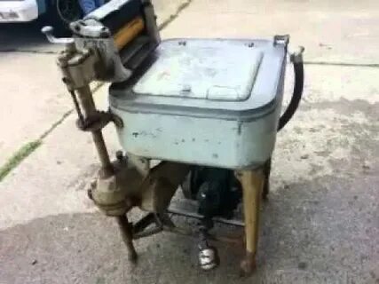 1920's Maytag Gas Engine Wringer Washer Running ! For Sale -