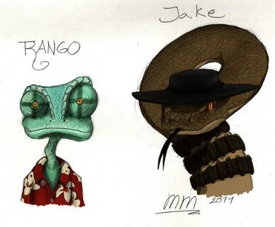 Rango and Jake by Mickeymonster on DeviantArt