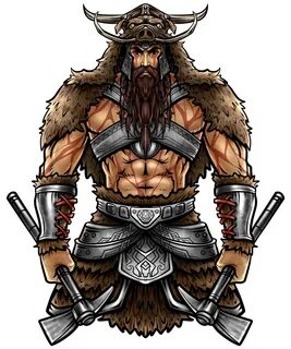 Norseman Berserker Viking Warrior Valhalla Odin T-shirt by A