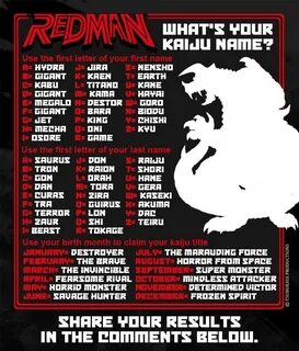 What's Your Kaiju Name? Character Name Generators Know Your 