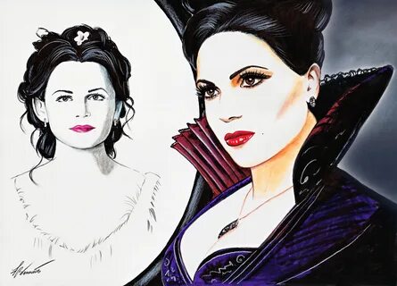 Snow and Evil Queen by ZiaFranny Evil queen, Snow white, Dis
