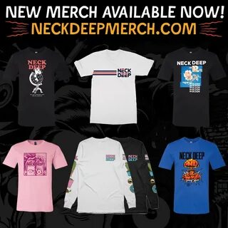 Neck Deep on Twitter: "New merch! UK/Aus, it’s coming to you