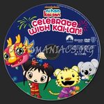 Ni Hao Kai-Lan Celebrate With Kai-Lan! dvd label - DVD Cover