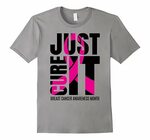 Just Cure It Breast Cancer Awareness Shirts Ribbon Shirt-ANZ