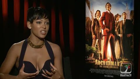 AnchorMan 2 Meagan Good on how she cried when she got the ro