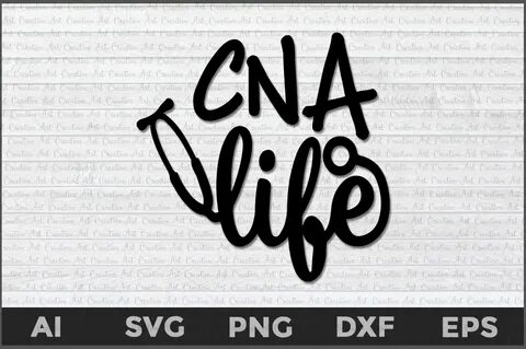 CNA SVG Cut Image disenointerior Drawing & Illustration Art 