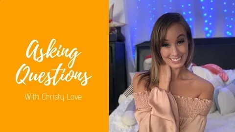 Asking Questions 💗 Christy Love 💗 - YouTube