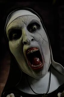 The Nun Valak Defo-Real Deluxe action figure review Scary wa