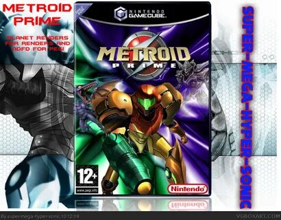 Metroid Prime GameCube Box Art Cover by super-mega-hyper-son
