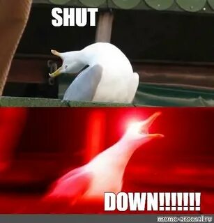 Мем: "SHUT DOWN!!!!!!!" - Все шаблоны - Meme-arsenal.com