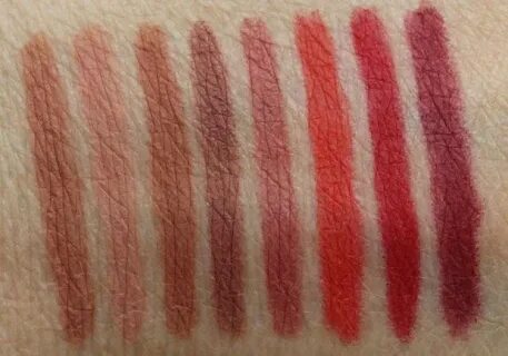 Urban Decay 24/7 Glide-On Lip Pencil for Fall 2013 Swatches 