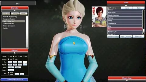 Elsa & Anna Frozen - Honey Select Card (Character Mod) - You