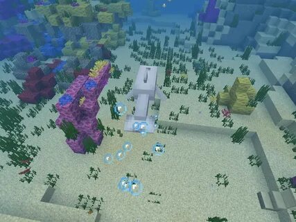 1537918027 Coral Reefs and an Underwater Cave Seed Minecraft