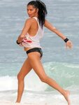 Adriana Lima Wet See-Through Photoshoot in Cancun