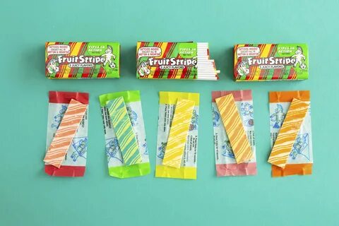 Fruit Stripe Gum, 1.8 Ounce Pack, Pack of 12: Buy Online in 