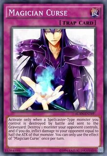 Magician Curse by AlanMac95 on DeviantArt Yugioh trading car