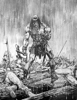 Conan the barbarian, Comic art, Conan comics