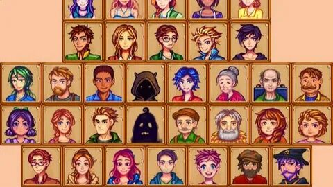 Скачать Einari’s Portraits Mod - ALL Villagers для Stardew V